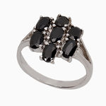 серебряное кольцо с драгоценными камнями 59077961